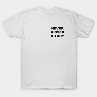 Never Kissed A Tory T-Shirt